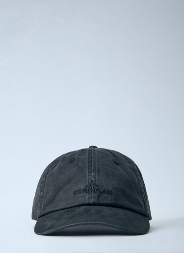 Stone Island Baseball Cap Black sto0165079