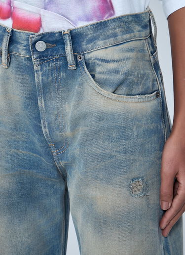 LN-CC® - Acne Studios: 2021F Five-Pocket Jeans - Blue Acne Studios 2021F Five-Pocket Jeans Blue acn0263011