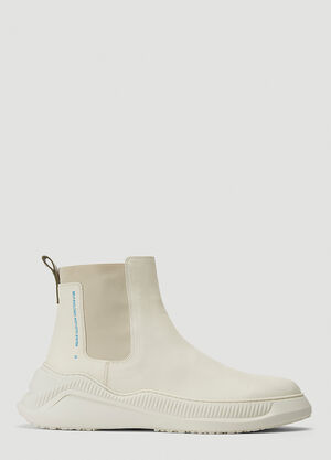 LN-CC® - OAMC: Free Solo Chelsea Boots - White OAMC Free Solo Chelsea Boots White oam0144023