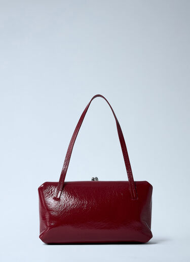 LN-CC® - Jil Sander: Small Goji Handbag - Red Jil Sander Small Goji Handbag Red jil0262010