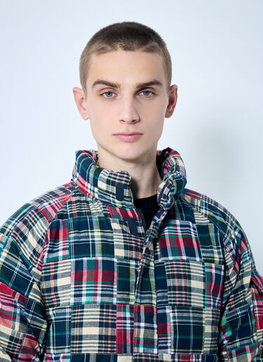 LN-CC® - thisisneverthat®: Patchwork Multi Pocket Down Jacket - Multicolour thisisneverthat® Patchwork Multi Pocket Down Jacket Multicolour tsn0158001