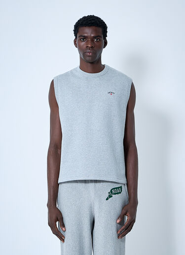 LN-CC® - Noah: Sweatshirt Vest - Grey Noah Sweatshirt Vest Grey noa0160015