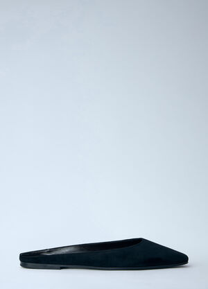 LN-CC® - The Row: June Mules - Black The Row June Mules Black row0265020