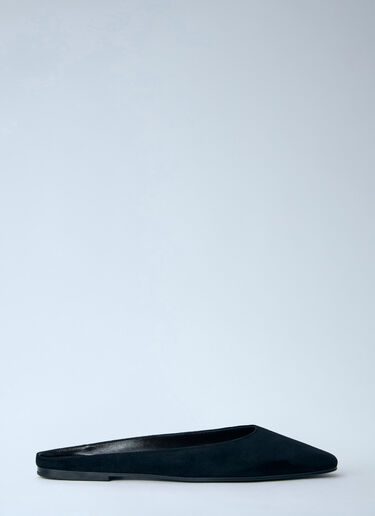 LN-CC® - The Row: June Mules - Black The Row June Mules Black row0265020