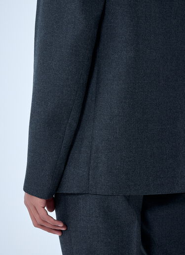 LN-CC® - Maison Margiela: Wool Twill Blazer - Black Maison Margiela Wool Twill Blazer Black mla0164002