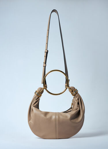 Chloé Small Bracelet Hobo Bag Brown chl0259039