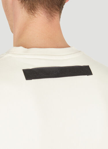 Alexander McQueen Logo Patch Sweatshirt Cream amq0150002