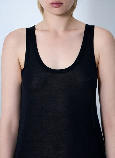LN-CC® - TOTEME: Knit Tank Top - Black TOTEME Knit Tank Top Black tot0261066