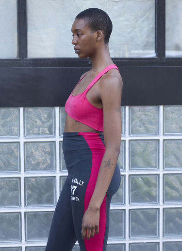 LN-CC® - GREG ROSS: Raw Cut Bra Top - Red GREG ROSS Raw Cut Bra Top Red grr0257010