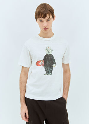 LN-CC® - Human Made: Logo Print T-Shirt - White Human Made Logo Print T-Shirt White hmd0158002
