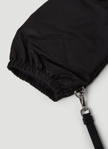 LN-CC® - Prada: Re-Nylon Gloves - Black Prada Re-Nylon Gloves Black pra0150021