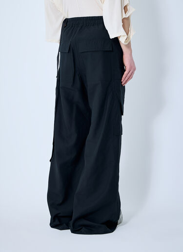 Rick Owens DRKSHDW Double Cargo Jumbo Belas Pants Black drk0160007