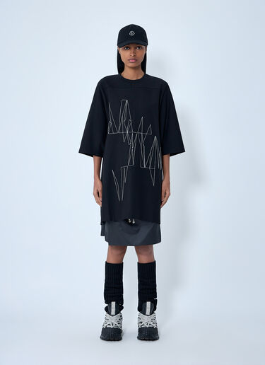 Moncler + Rick Owens 特大号T恤 黑色 mcs0363019