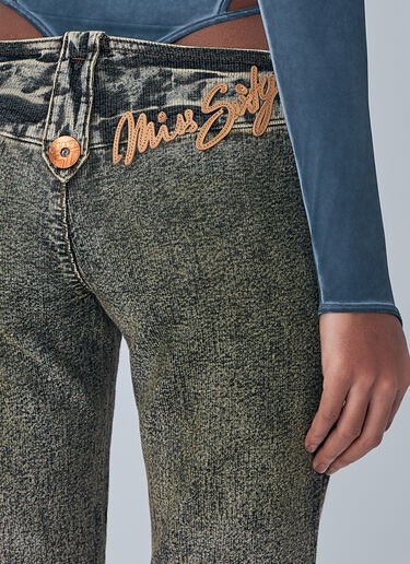 LN-CC® - Miss Sixty x KNWLS: 扎染牛仔裤 - 绿色 Miss Sixty x KNWLS 扎染牛仔裤 绿色 msk0263006