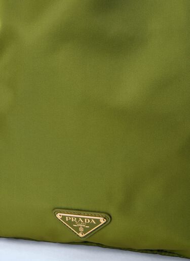 Prada Re-Nylon Wish Pouch Bag Green pra0264017
