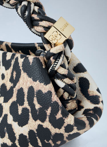 LN-CC® - GANNI: Mini Bou Handbag - Brown GANNI Mini Bou Handbag Brown gan0263052