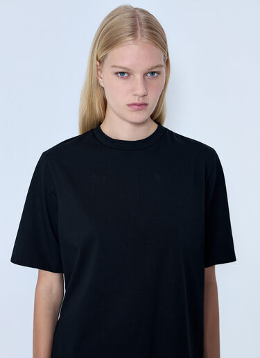 LN-CC® - The Row: Chiara T-Shirt - Black The Row Chiara T-Shirt Black row0264100