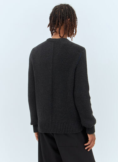 LN-CC® - Burberry: Cashmere Sweater - Black Burberry Cashmere Sweater Black bur0157015