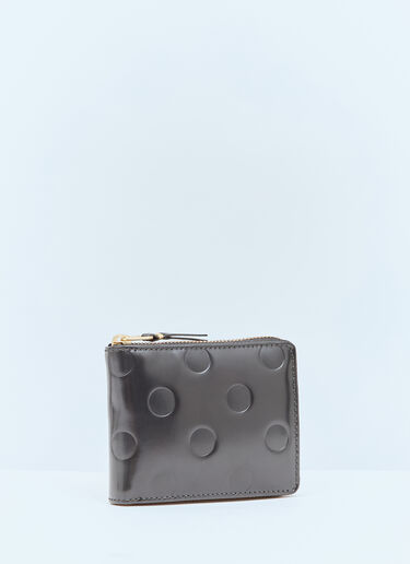 LN-CC® - Comme des Garçons Wallet: Dots Embossed Leather Wallet - Black Comme des Garçons Wallet Dots Embossed Leather Wallet Black cdw0357001