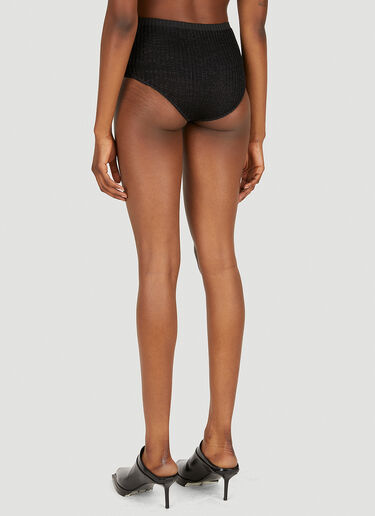 LN-CC® - A. ROEGE HOVE: Emma Knit Shorts - Black A. ROEGE HOVE Emma Knit Shorts Black arh0249005