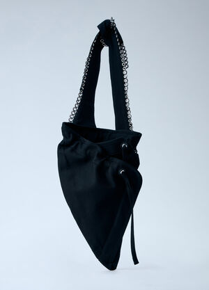 LN-CC® - Kiko Kostadinov: Kest Pouch Bag - Black Kiko Kostadinov Kest Pouch Bag Black kko0164013