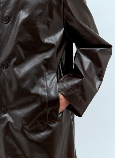 LN-CC® - Dries Van Noten: Rankles Coat - Brown Dries Van Noten Rankles Coat Brown dvn0158002