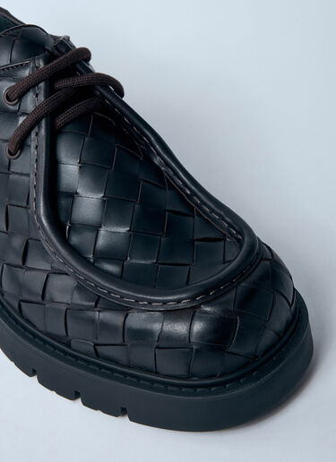 Bottega Veneta Haddock Lace-Up Shoes Brown bov0159014