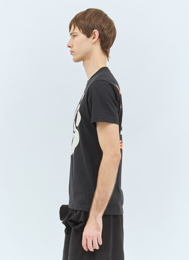 LN-CC® - Walter Van Beirendonck: Hawaii T-Shirt - Black Walter Van Beirendonck Hawaii T-Shirt Black wlt0158012