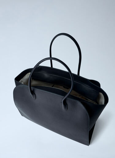 LN-CC® - The Row: Marlo 17 Handbag - Black The Row Marlo 17 Handbag Black row0262047