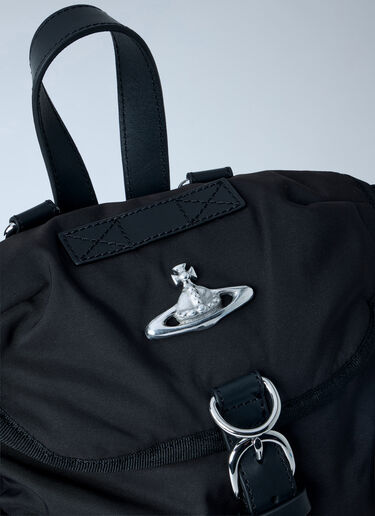 LN-CC® - Vivienne Westwood: Small Highland Backpack - Black Vivienne Westwood Small Highland Backpack Black vvw0261039
