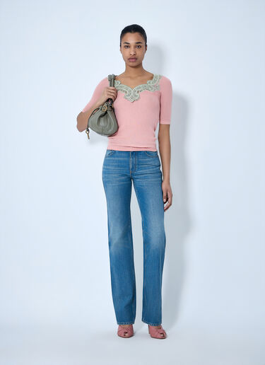 Chloé Straight-Leg Denim Jeans Blue chl0264017