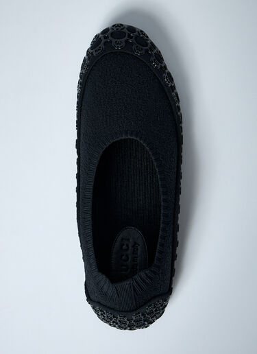 LN-CC® - Gucci: Slip-On Sneakers - Black Gucci Slip-On Sneakers Black guc0160015