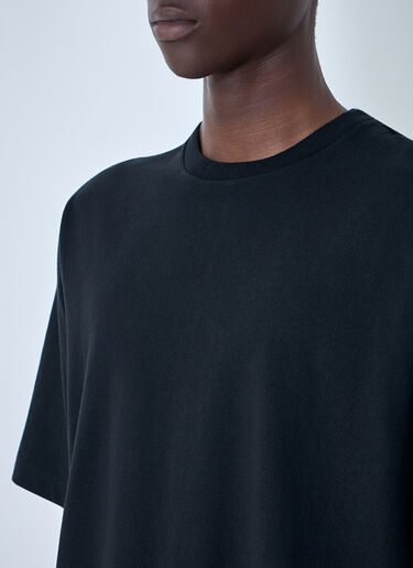 LN-CC® - The Row: Steven T-Shirt - Black The Row Steven T-Shirt Black row0164001