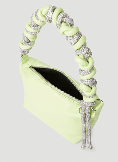LN-CC® - KARA: Phone Cord Shoulder Bag - Green KARA Phone Cord Shoulder Bag Green kar0252004