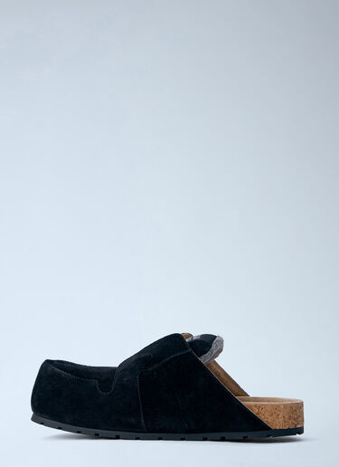 LN-CC® - Balenciaga: Dumbo Mules - Black Balenciaga Dumbo Mules Black bal0163013