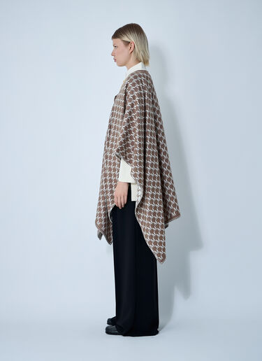 Max Mara Wool-Blend Scarf Brown max0261038