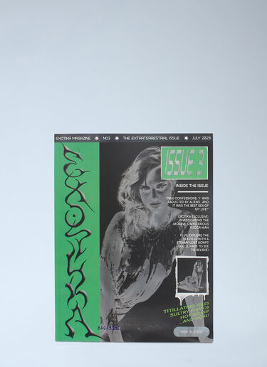 Antenne Books EXOTIKA MAGAZINE ISSUE 3:Â EXTRATERRESTRIAL. 녹색 ane0564023
