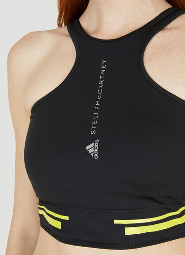 LN-CC® - adidas by Stella McCartney: TruePace 短款上衣 - 黑 adidas by Stella McCartney TruePace 短款上衣 黑 asm0249008