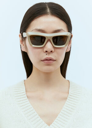 Bottega Veneta Classic Cat Eye Sunglasses Brown bos0255002