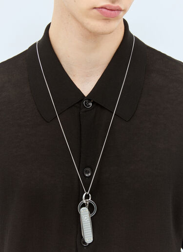 Lemaire Mini Swiss Knife Necklace Silver lem0158018