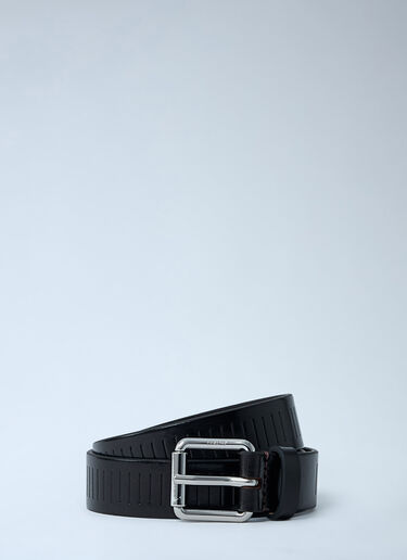 LN-CC® - Lemaire: Leather Belt - Dark Brown Lemaire Leather Belt Dark Brown lem0162016