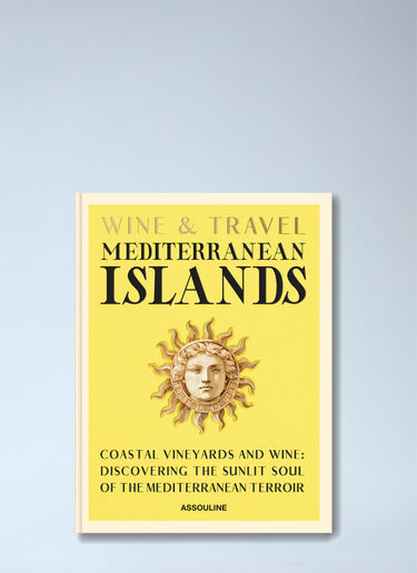 LN-CC® - Assouline: Wine And Travel: Mediterranean Islands Book - Yellow Assouline Wine And Travel: Mediterranean Islands Book Yellow wps0692450