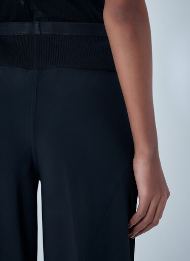 LN-CC® - Rick Owens: Bias Pants - Black Rick Owens Bias Pants Black ric0263021