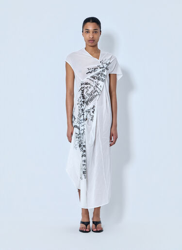 LN-CC® - LIMI Feu: Twisted Dress B - White LIMI Feu Twisted Dress B White lmf0264009