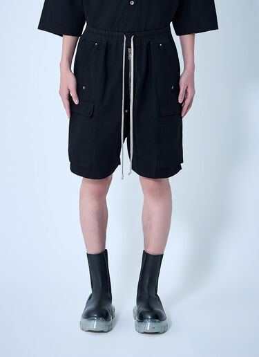 Rick Owens DRKSHDW カーゴベラショーツ ブラック drk0164015