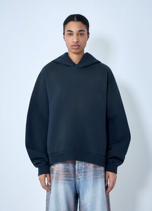 Acne Studios 带有标志的连帽卫衣 深蓝 acn0364037