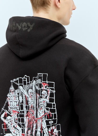Nancy Pain And Suffering Hooded Sweatshirt Black ncy0155006