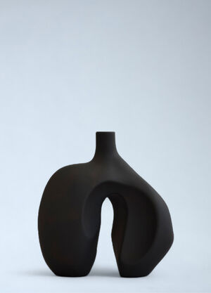 101 Copenhagen Sculptural Ceramic Vase Brown wps0692447
