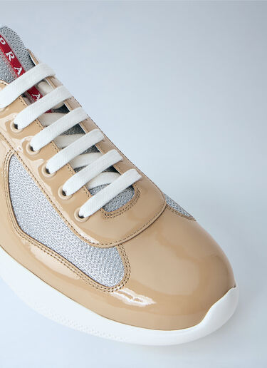 LN-CC® - Prada: America's Cup Sneakers - Beige Prada America's Cup Sneakers Beige pra0166011