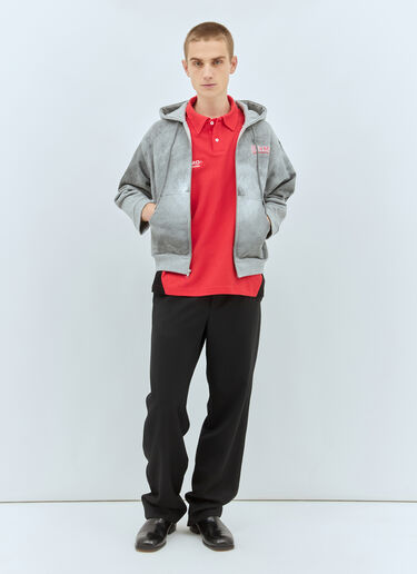 DEMMO Emb Polo 衫 红色 dem0159004